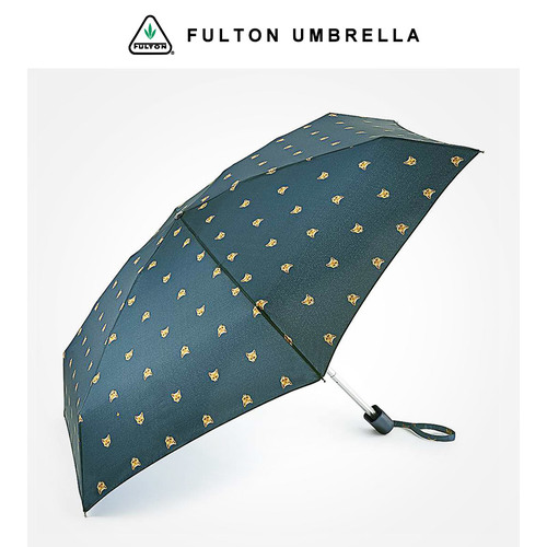 Fulton Furton Fox 인쇄 화창한 비 양육 우산 여성 포켓 작은 휴대용 비 우산 S 폴리