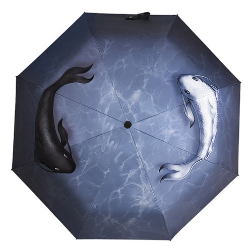 청우 양용 전자우산 아이디어 초대형 우산 여블랙 오프셋 2인용