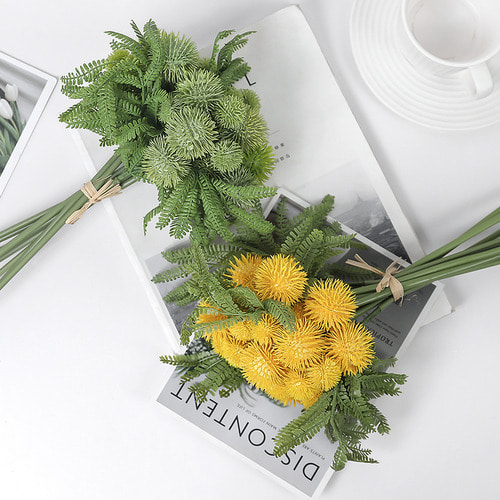 노르딕 모조화빔 실크 꽃길 통상 거실집 식탁 화훼 꽃꽂이 장식 조화