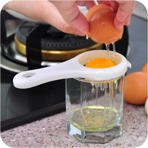 이라이프 베이킹 도구   크리에이티브 주방   계란 흰자 분리기 분란기 노른자 필터 케이크 가공