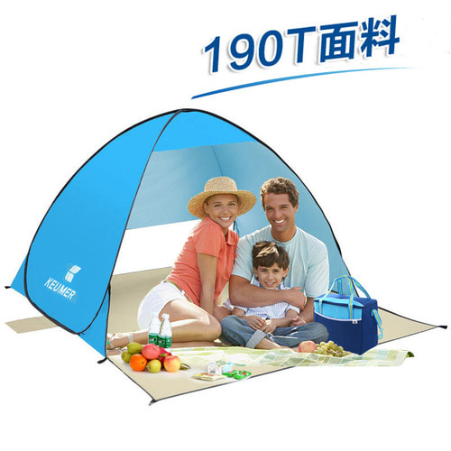 텐트 야외 23인 공원에서 캠핑 비치 텐트 전자동 2인용 낚시 장비로 야외 캠핑
