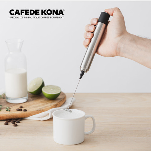 CAFEDE KONA전기유포기 커피라이닝스테인레스강자동유포기 손수발포기