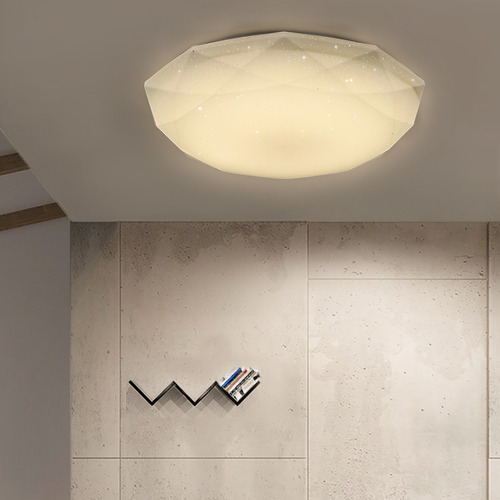 간단한 현대 침실 천장 램프 라운드 베란다 발코니 램프 북유럽 마스터 침실 램프 따뜻한 로맨틱 스타 램프