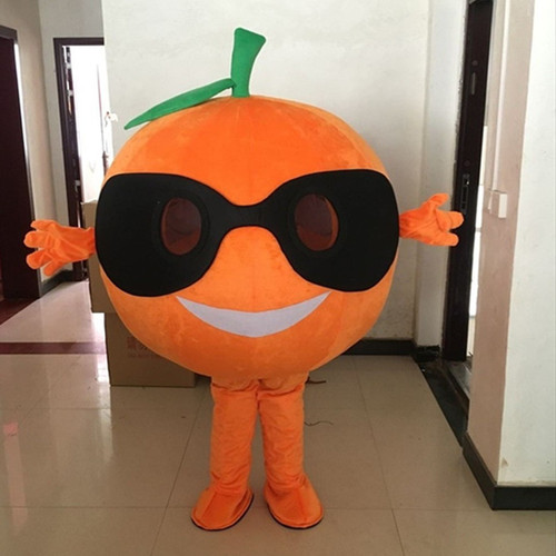오렌지 캐릭터 의상 과일 퍼포먼스 캐릭터 의상 탯줄 오렌지 캐릭터 인형 의상 오렌지