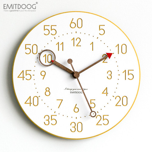 EMITDOOG 거실 아이덴티티 패션 괘종시계 모던 심플 홈시계 유럽식 노르딕 시계