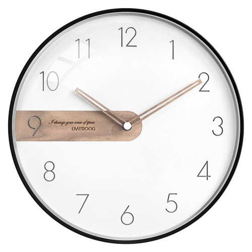 EMITDOOG 모던 심플 북유럽 괘종 거실 가정용 정음 시계 벽걸이 패션 시계