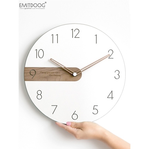 모던 심플 노르딕 괘종 거실 거실 가정용 정음 시계 벽걸이 패션 쿼츠 시계