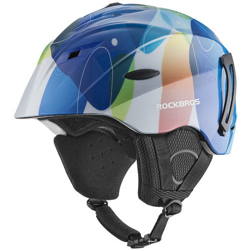 록브릴라 스키 헬멧 남녀 스포츠 웜 스노우 헬멧 성인용 싱글 헬멧 스키 장비