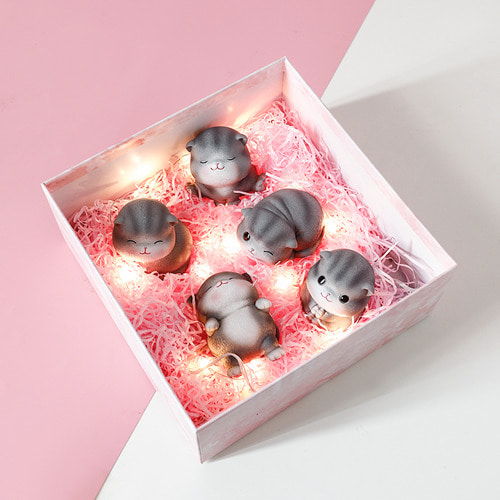 힐링 시즈 귀여운 고양이 소품 컨셉트 눕방 인테리어 소품으로 자리 잡은 심규밀 생일 선물