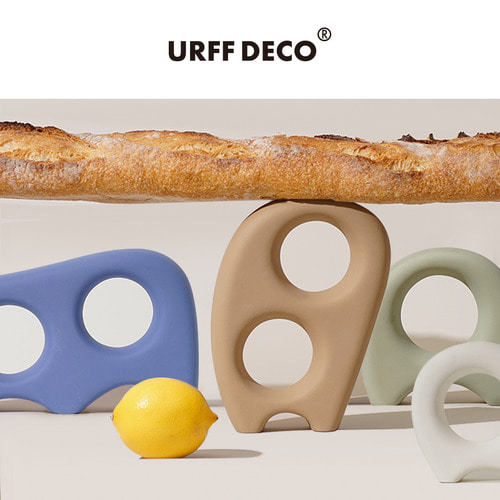 URFF DECO 특허 디자인 몬스터 스튜디오 아트 조각 소품 고온 세라믹 거실 인테리어 소품