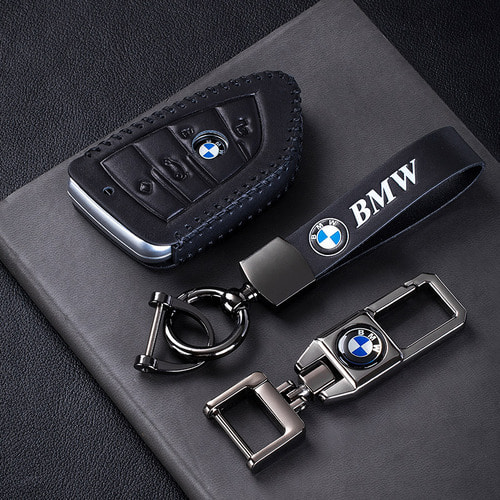 20 년식 BMW325li 키 케이스 커버 X3X1X5X6 new 525li 천연 가죽 키쉘 버클 530li 칼날 년식