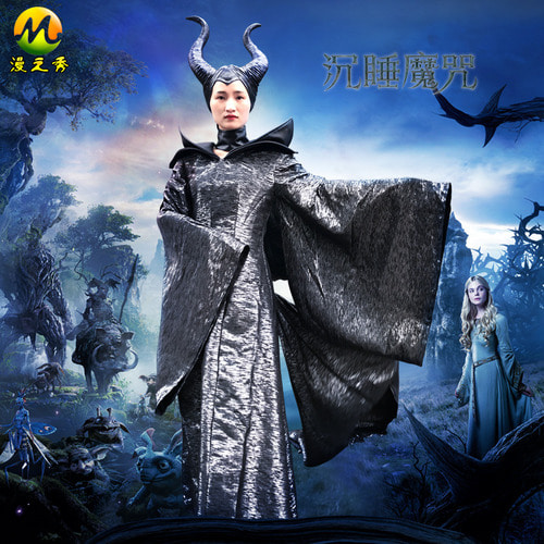 Comic show Maleficent Maleficent Angelina Jolie 할로윈 공포 코스프레 의상