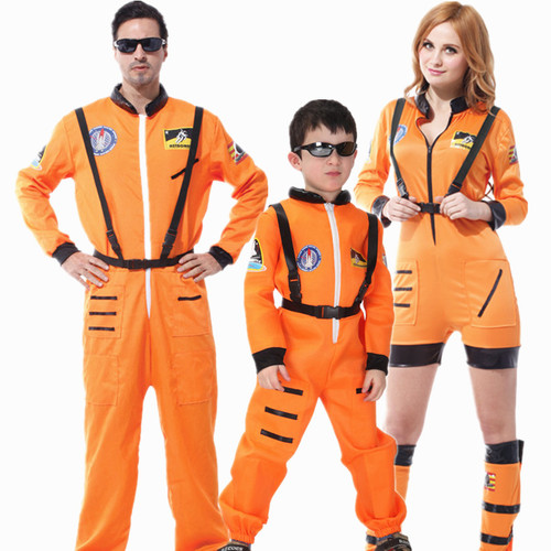 할로윈 의상 코스프레 쇼 어린이 성인 우주 비행사 파일럿 유니폼 위장 공간 의상