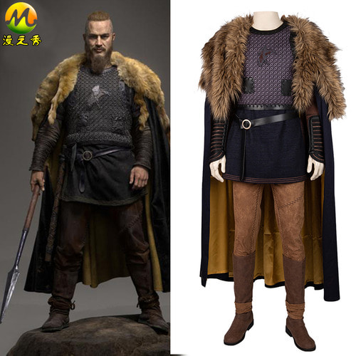 Comic show Viking legend Ragner cos Viking Vikings full 세트 of cosplay costume custom with 년식