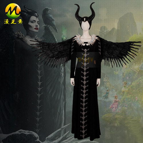 Man s Show Maleficent 2 Marlene Fissen Cosplay Full 세트 마녀 COS Customizable Costume