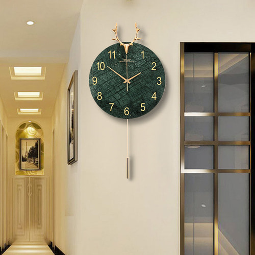 북유럽 시계 벽시계 거실 홈 패션 라이트 럭셔리 시계 그물 빨간색 시계 벽 현대 미니멀 크리 에이 티브 석영 시계
