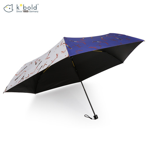 Kobold 태양 우산 소형 및 휴대용 안티 자외선 태양 우산 선 스크린 우산 여성 비와 태양 이중 사용 접는 작은 우산