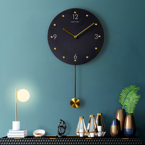 북유럽 라이트 럭셔리 시계 벽시계 거실 홈 패션 석영 시계 현대 미니멀리스트 스윙 시계 크리 에이 티브 벽시계