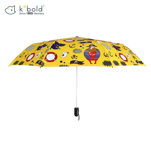 독일 kobold 양산 비닐 우산 심장 해적 선 스크린 안티 자외선 태양 우산 비와 태양 이중 사용 우산 여성을 훔치는