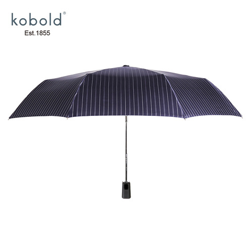 Kobold 자동 우산 남성 자동 개폐 우산 비와 태양 겸용 우산 세 접는 스냅 핸들 남성 접는 우산