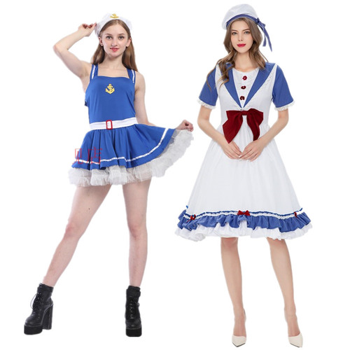 Um Na Ou Beauty Navy Sailor Suit Game Uniform 할로윈 DS Performance Costume Lolita Sailor Suit