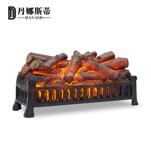 Denasti American Fireplace 데코레이션 Simulation Fire Fireplace Home Charcoal Brazier Electric Fireplace Club Homestay