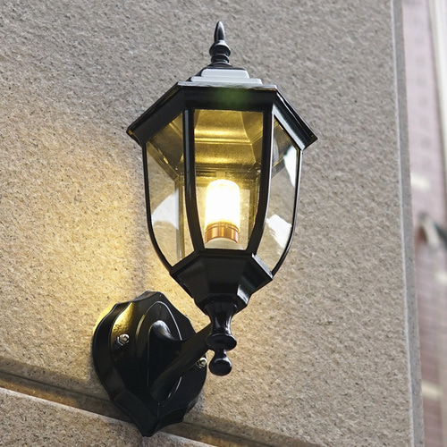 유럽식 실외 벽 램프 복고풍 안뜰 정원 복도 조명 발코니 실외 LED 방수 및 녹 방지 램프