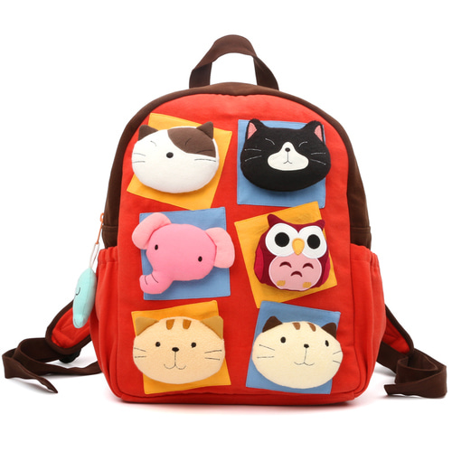 KINECAT KINE Cat Korean Cartoon Cute Backpack Girls Backpacks Children s School 백s for Grade One Two and Three Students