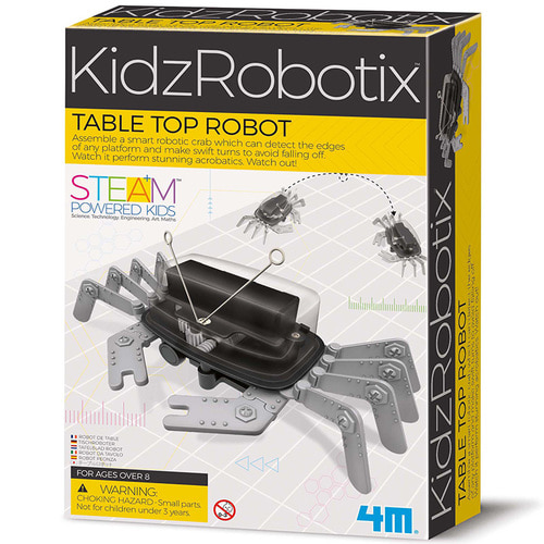 4M STEAM 수입 완구 스마트 털게 재미있는 교육 과학 퍼즐 DIY 어린이 장난감