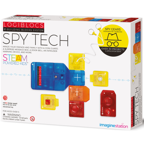 4M 펀 Toys STEAM 행복한 교육 버라이어티 감지기 실험 세트 Logic 레고 DIY Toys
