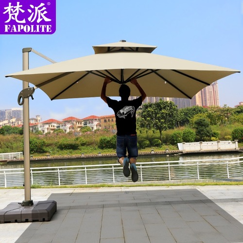 싸우는 야외 파라솔 야외 대형 정원 정원 우산 우산 Balm 우산 摆 큰 태양 우산 로마 우산