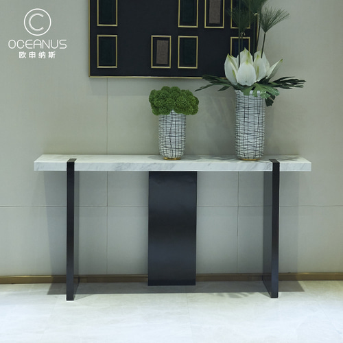 OU Shenneas 현대 가벼운 고급 스러움 고등학교 대리석 Xuanlong 게이트웨이 복도 현관 테이블