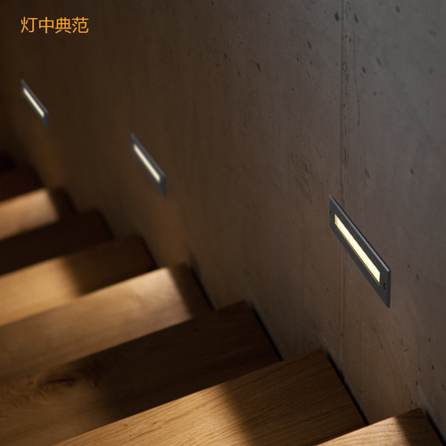 LED 스텝 라이트 페달 램프 방수 5W 계단 램프 임베디드 공원 통로 가벼운 야외 스트립 바닥