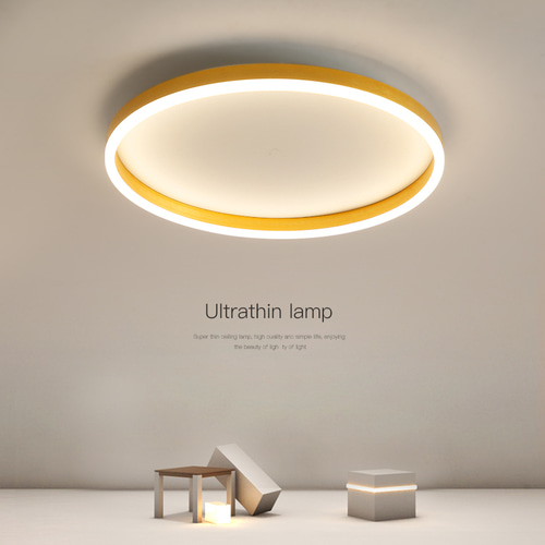 침실 조명 간단한 현대적인 LED 천장 램프 골드 라운드 룸 거실 도서 조명 크리 에이 티브 노르딕 램프