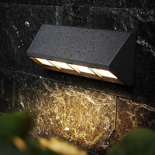 현대 방수 야외 벽 램프 집 홀에 가벼운 정원 벽 조명 간단한 야외 LED 도어 헤드 라이트