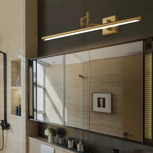 후면 현대 욕실 거울 랜턴 리어 브론즈 랜턴 램프 욕실 특수 화장품 슬라이딩 안경