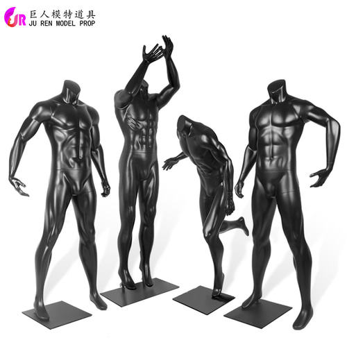 농구 모델 소품 남성용 신체 브랜드 의류 상점 창 디스플레이 모델 근육 더미 바디 모델