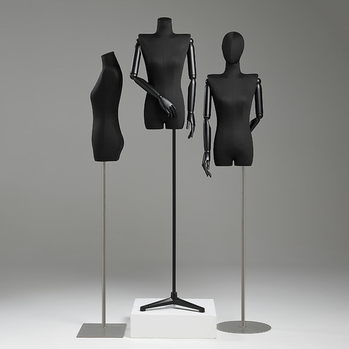 유리 유리 플랫 어깨 조상 모델 Trunge Women s Body Display 스탠드 한국 의류 매장 인형 모델 선반