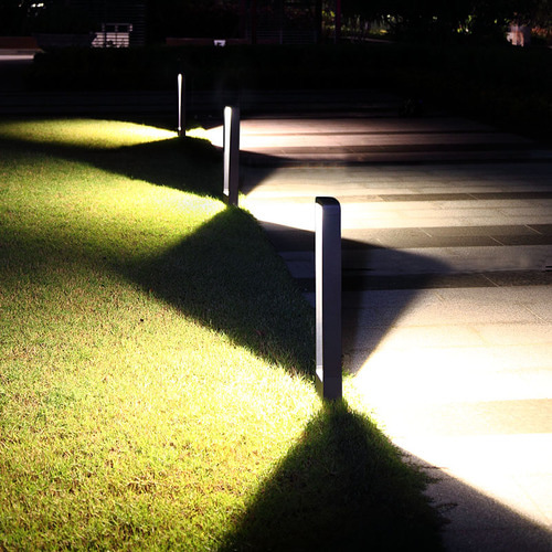 야외 방수 태양 잔디 램프 LED Courtyard Villa Landscape Light Zone Grass 필드 램프 플러그인 정원 조명