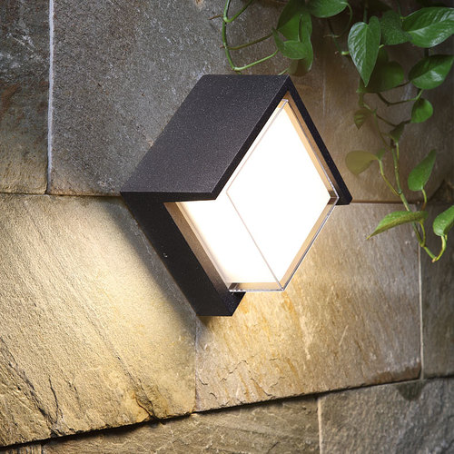 테라스 램프 야외 발코니 방수 Led 도어 라이트 슈퍼 밝은 홈 간단한 창조적 인 야외 가든 빌라 벽 빛