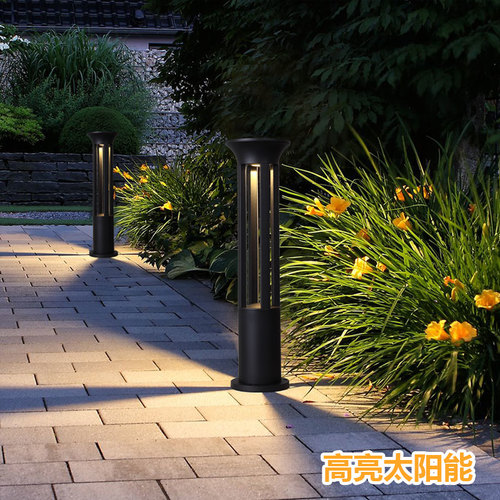태양 잔디 램프 야외 방수 빌라 가든 라이트 존 정원 가구 LED 삽입 잔디 필드