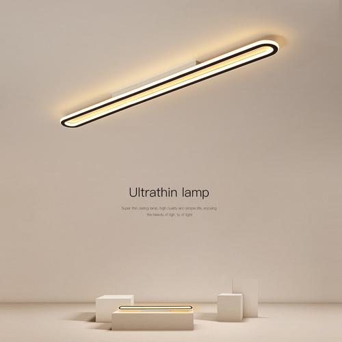 LED 천장 램프 현대 미니멀리스트 긴 거실 룸 라이트 패스 타오 발코니 램프 복도 베란다 북부 침실 램프 램프