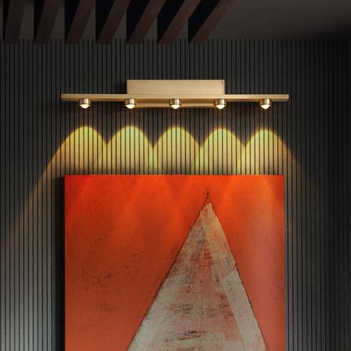 Reutin Copper Lights 모든 구리 그림 조명 간단한 포스트 - 현대적인 빛 럭셔리 유럽 욕실 욕실 전용 L